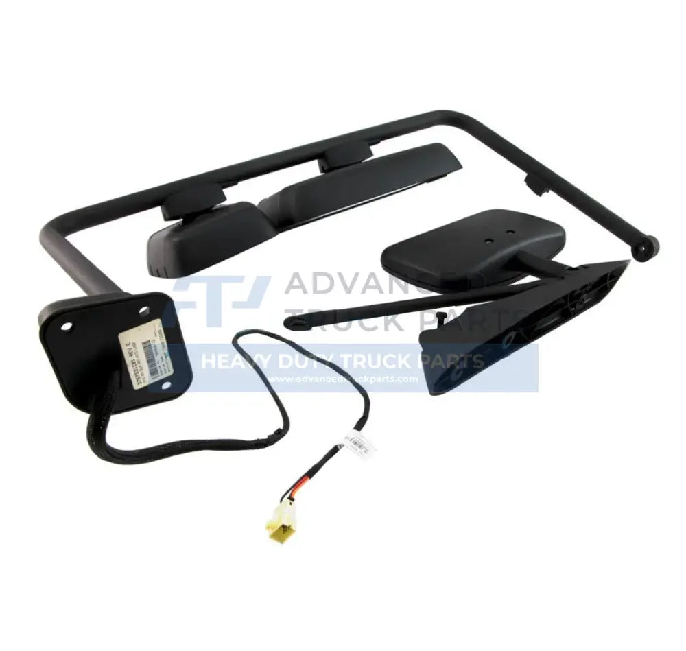 3757531C91 Genuine International Right Side Mirror Assembly Black