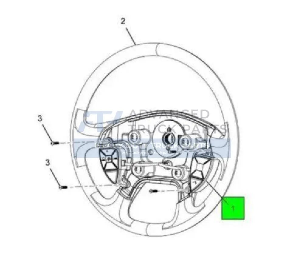 4057703C94 Genuine International Steering Wheel Controls