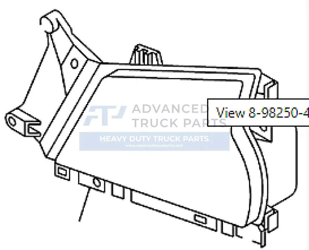 8-98250-490-0 Genuine Isuzu Headlight Housing