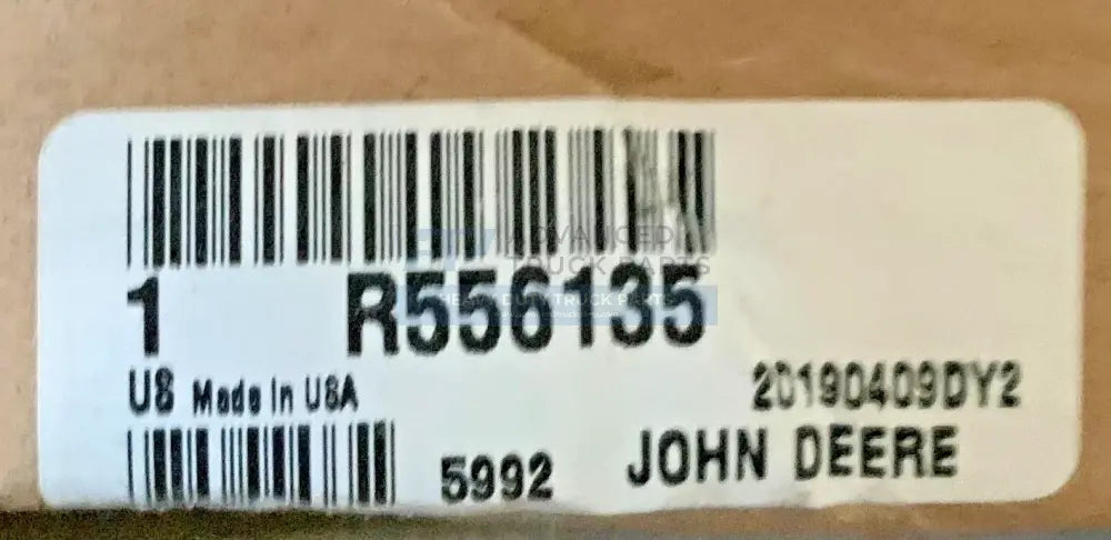 R556135 Genuine John Deere Front Driveshaft Lower Machined Retainer
