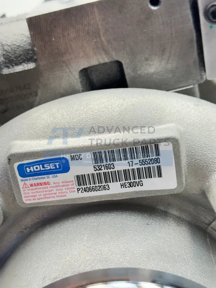 R6756818330 Genuine Komatsu Turbocharger HE300VG – ADVANCED TRUCK