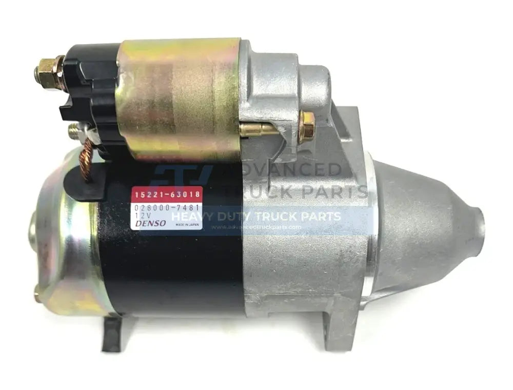 Genuine Kubota Starter Denso 028000-7481 12V 9T