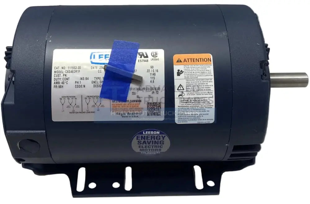 Genuine Leeson Purpose Motor 115V - MOTOR