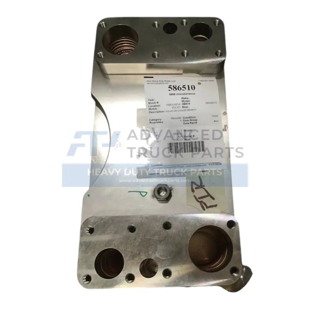 29538013 Genuine Mack Cooler - Truck To Trailer