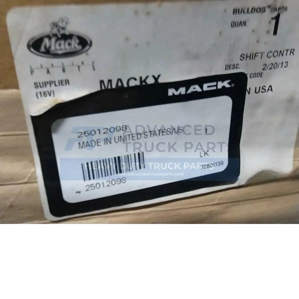 25012098 Genuine Mack Cover - Truck To Trailer