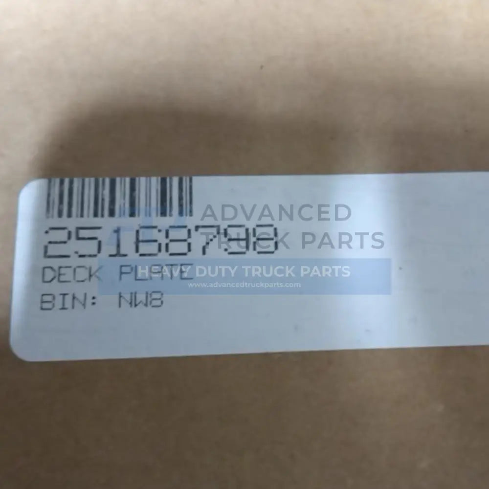 Genuine Mack Deck Plate - Plates