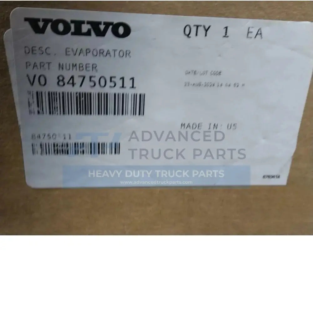84750511 Genuine Mack Evaporator - Truck To Trailer