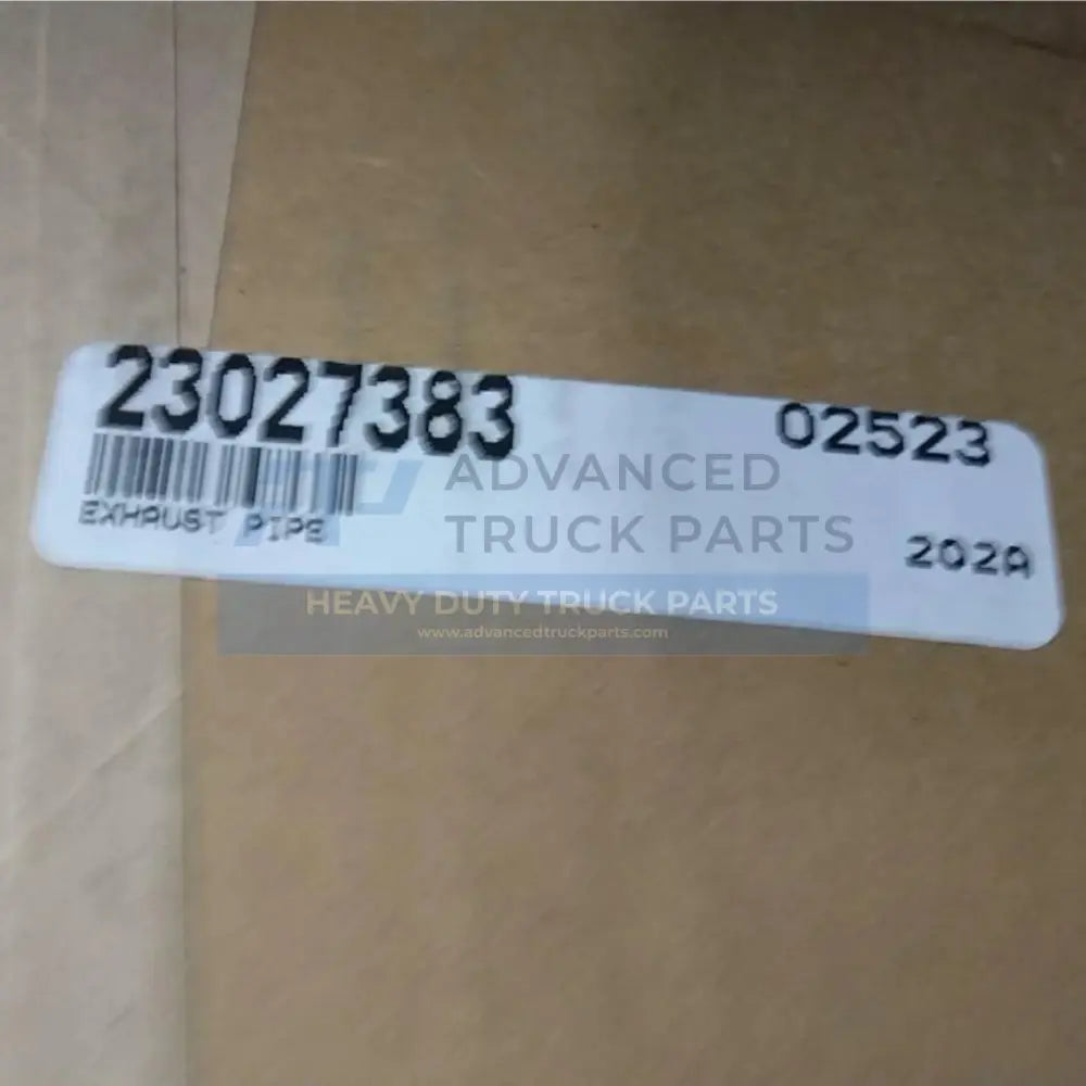 23027383 Genuine Mack Exhaust Pipe - Truck To Trailer