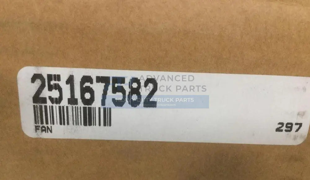 25167582 Genuine Mack Fan - Truck To Trailer