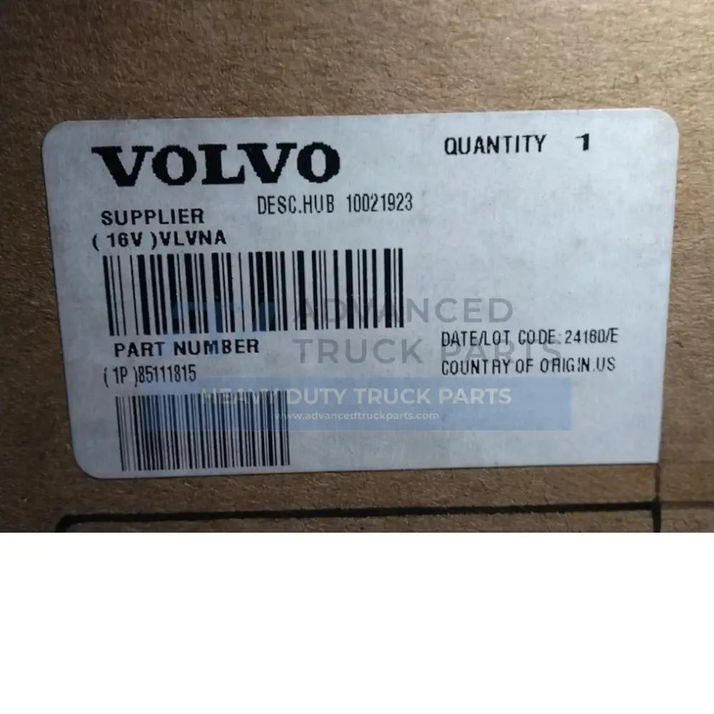 85111815 Genuine Mack Fan Hub - Truck To Trailer