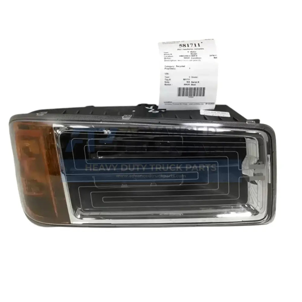 24761170 Genuine Mack Headlamp - Truck To Trailer
