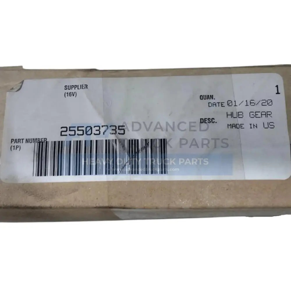 25503735 Genuine Mack Hub Gear - Truck To Trailer