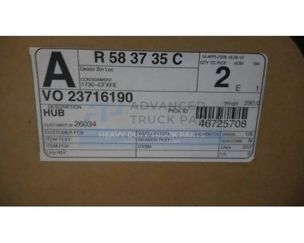 Genuine Mack Hub - Hubs
