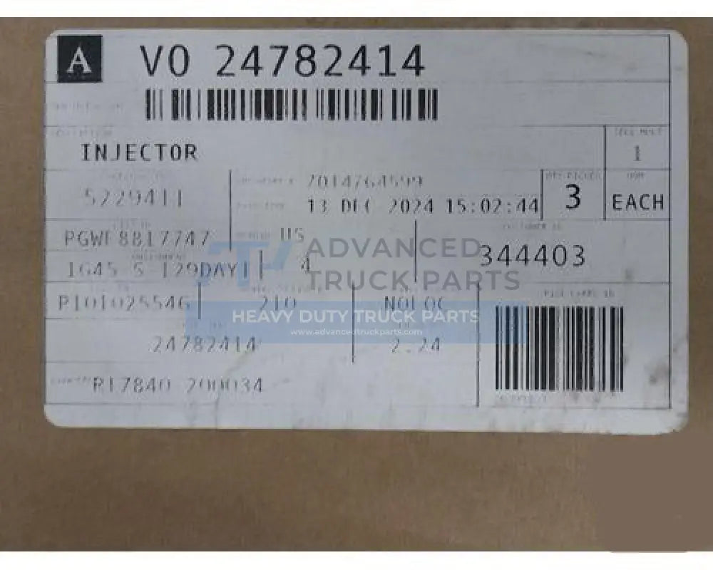Genuine Mack Injector - FUEL INJECTOR