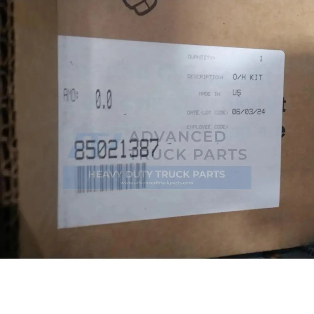 85021387 Genuine Mack Kit - Truck To Trailer