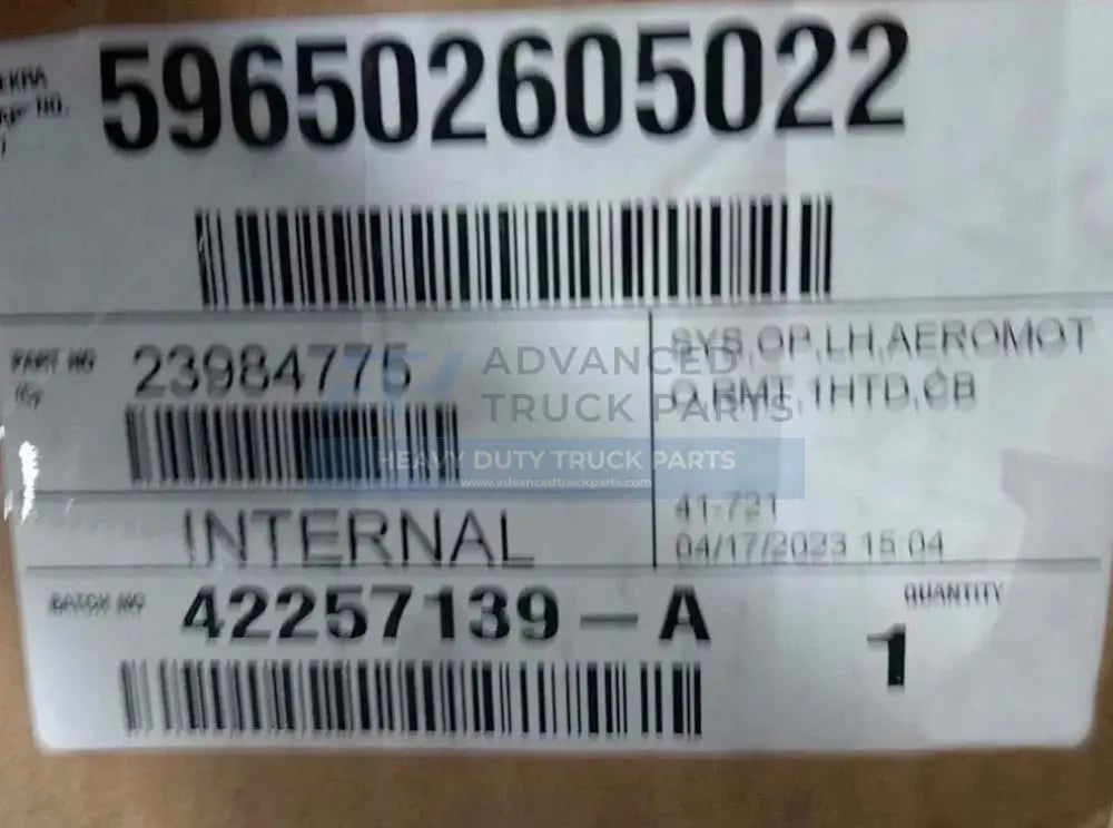 23984775 Genuine Mack Mirror - Truck To Trailer