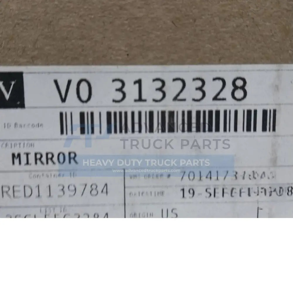 3132328 Genuine Mack Mirror - Truck To Trailer