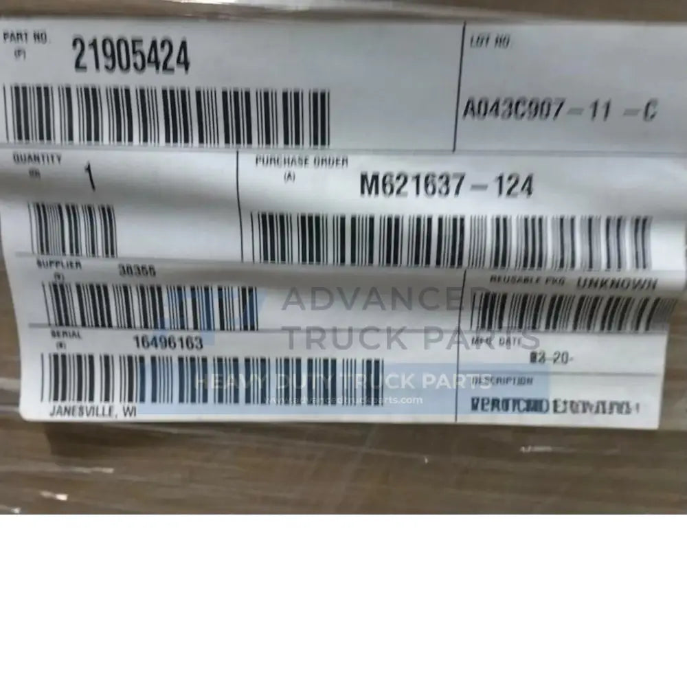21905424 Genuine Mack Muffler - Truck To Trailer
