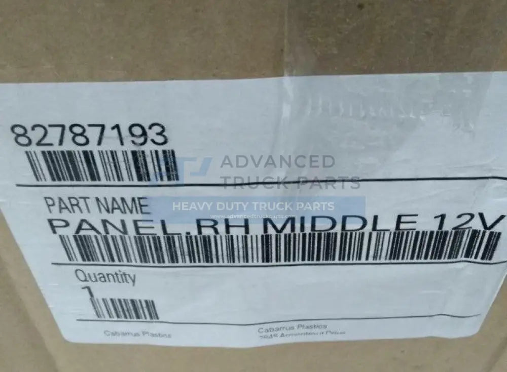 82787193 Genuine Mack Panel - Truck To Trailer
