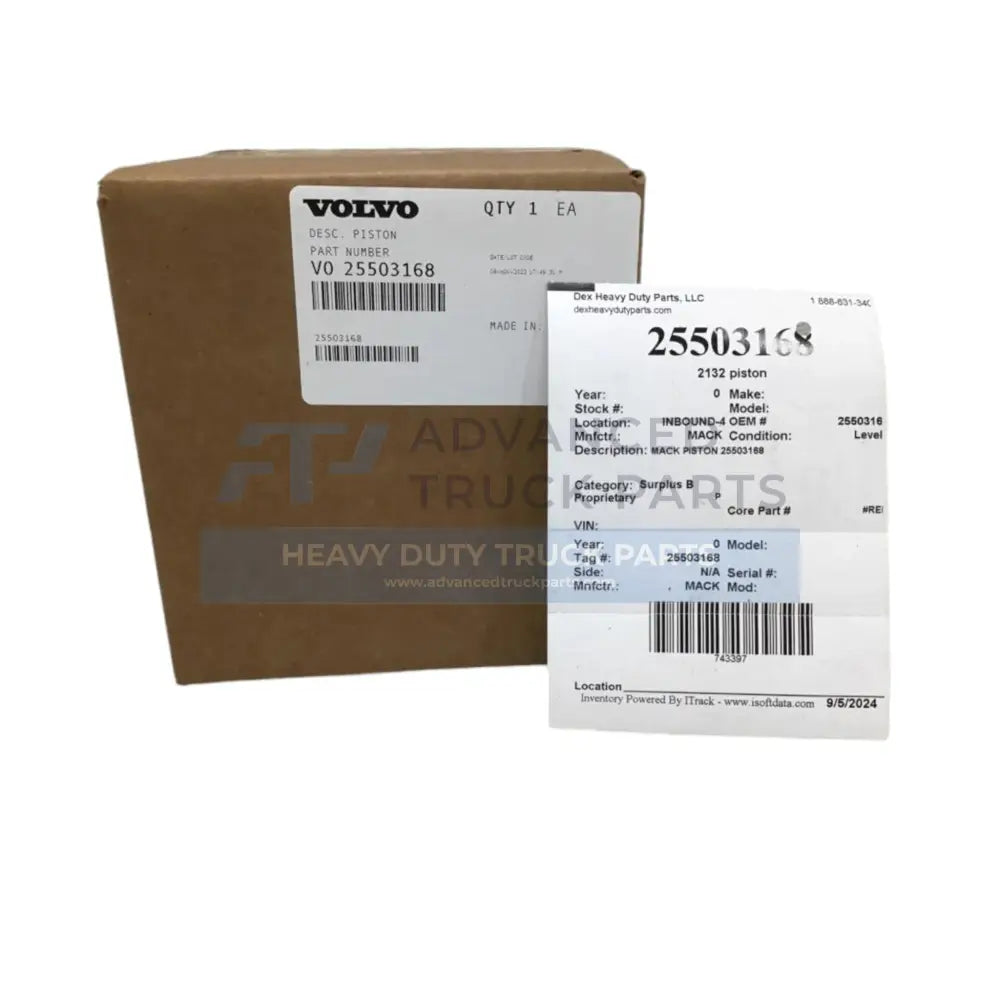 25503168 Genuine Mack Piston - Truck To Trailer