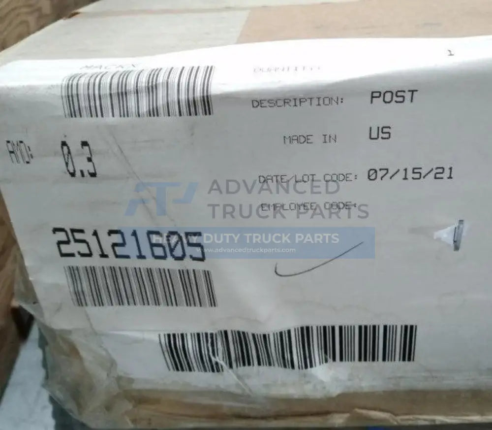 25121605 Genuine Mack Post-Hinge - Truck To Trailer