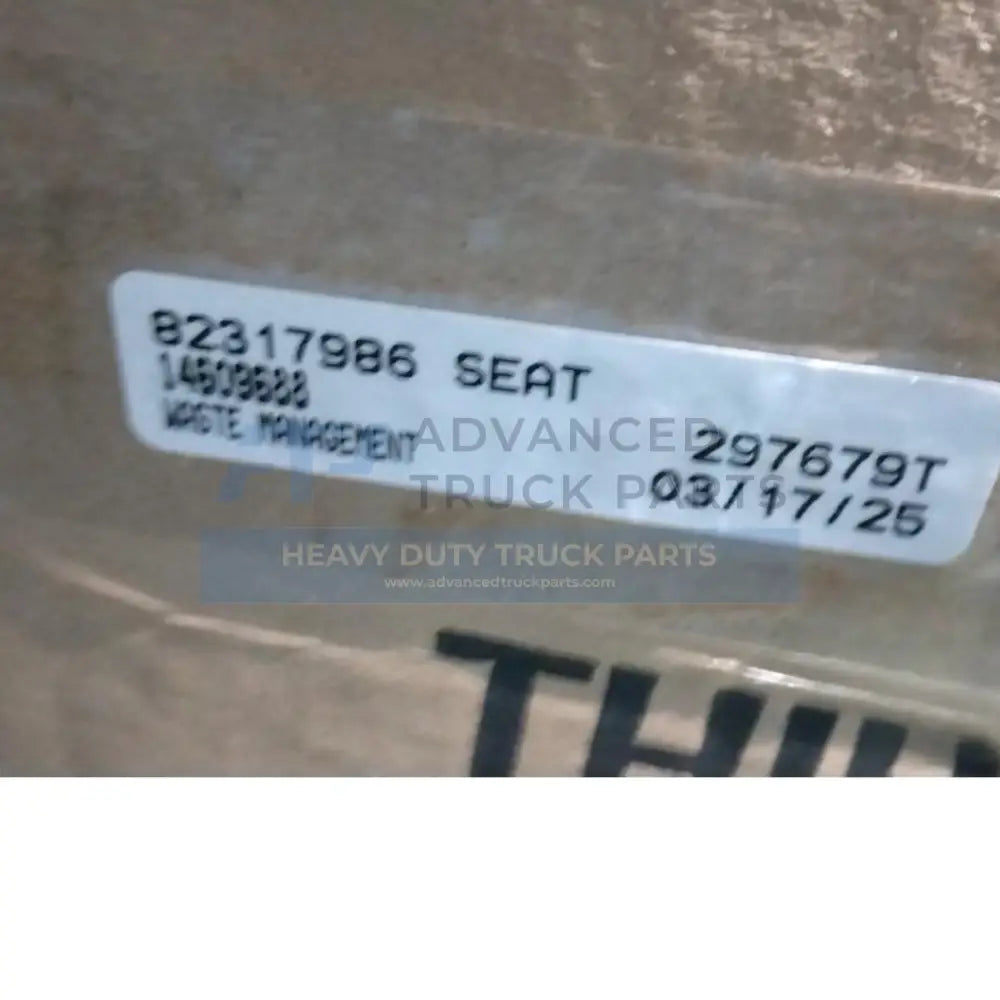 Genuine Mack Seat - Seats