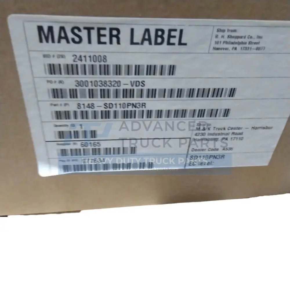 8148-SD110PN3R Genuine Mack Sheppard Steering Gear - Truck To Trailer