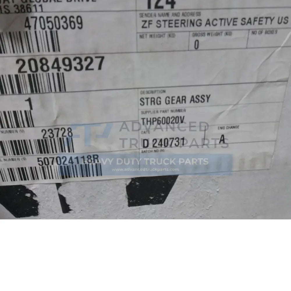 Genuine Mack Steering Gear - Steering Gears