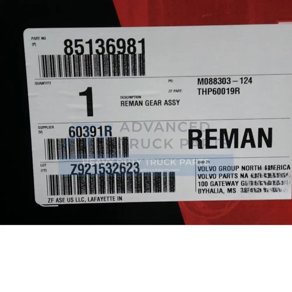 Genuine Mack Steering Gear - Steering Gears