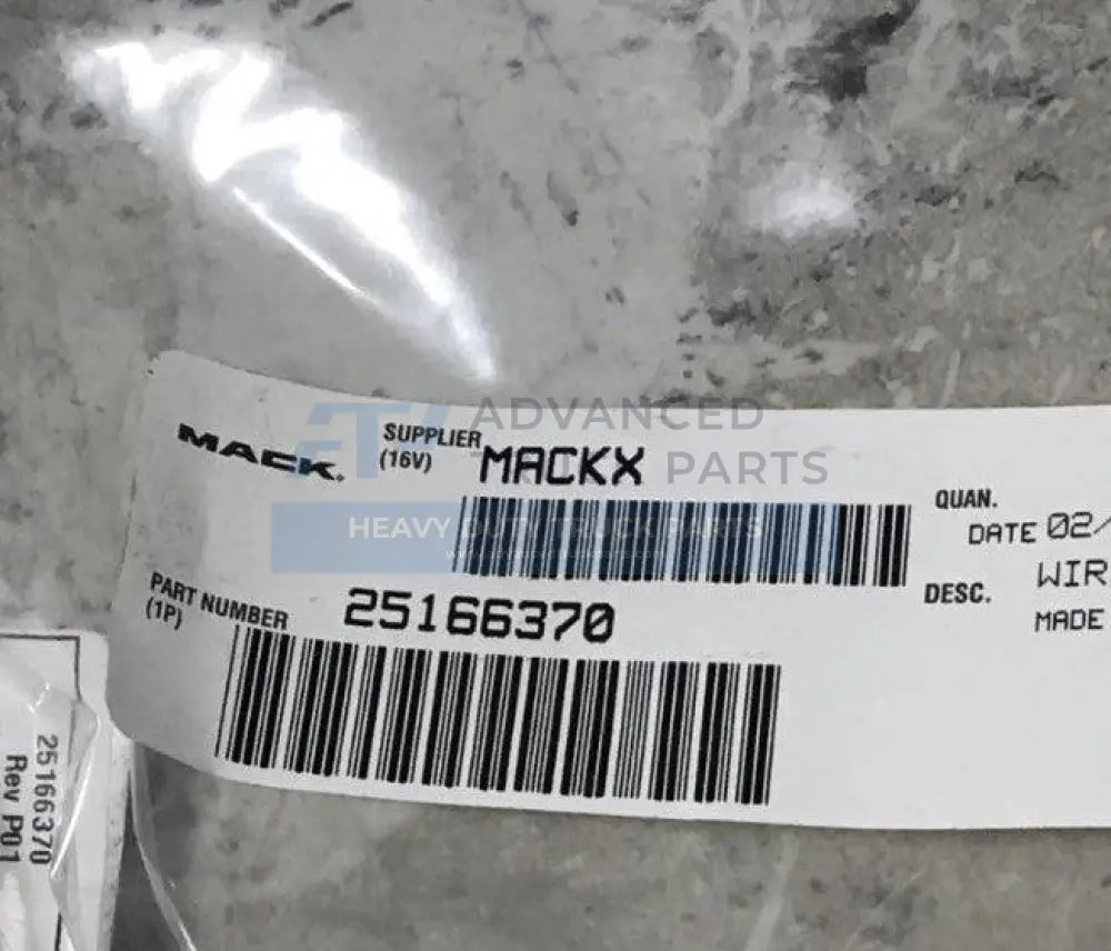 25166370 Genuine Mack Wiring Harness - Truck To Trailer