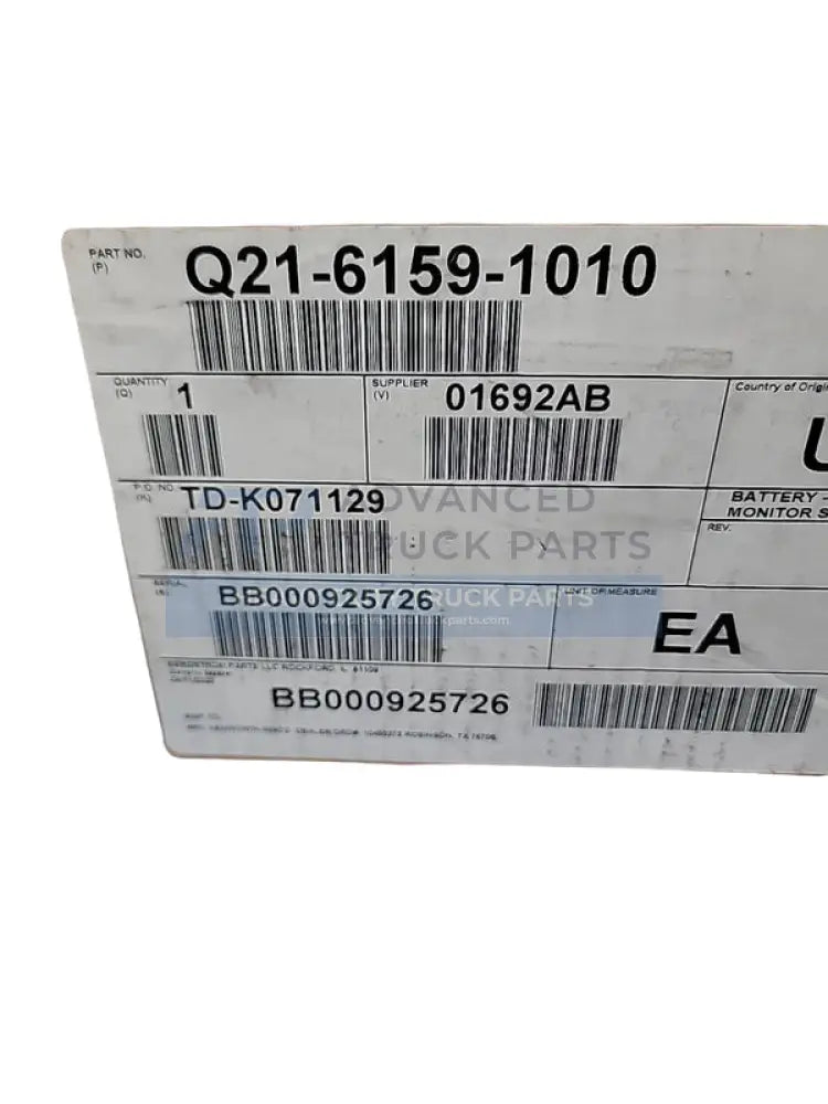 Genuine Paccar Battery Monitor System - Displays