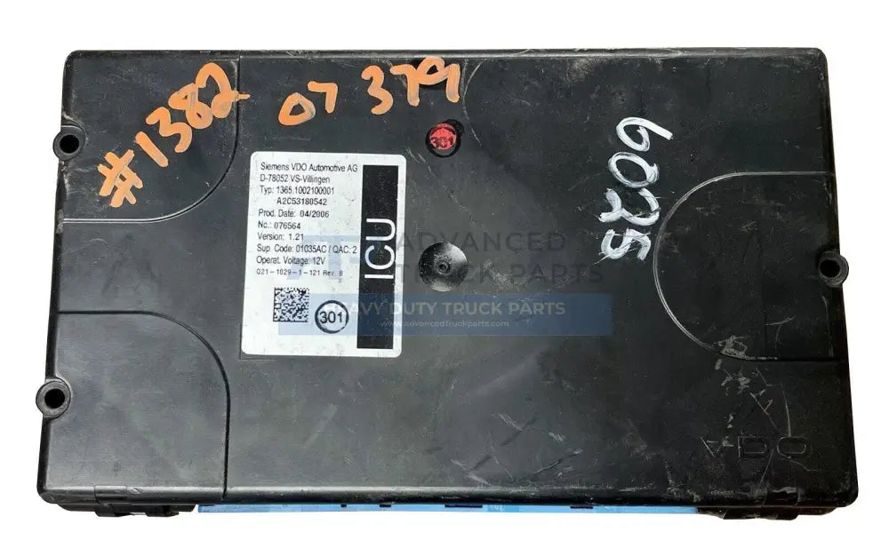 Q21-1029-1-121 Genuine Paccar Cab Control Module