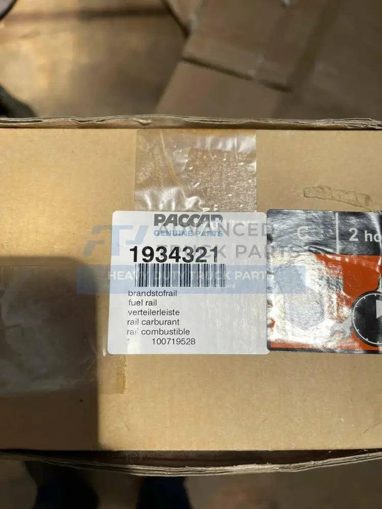 1934321 Genuine Paccar Fuel Rail Assembly
