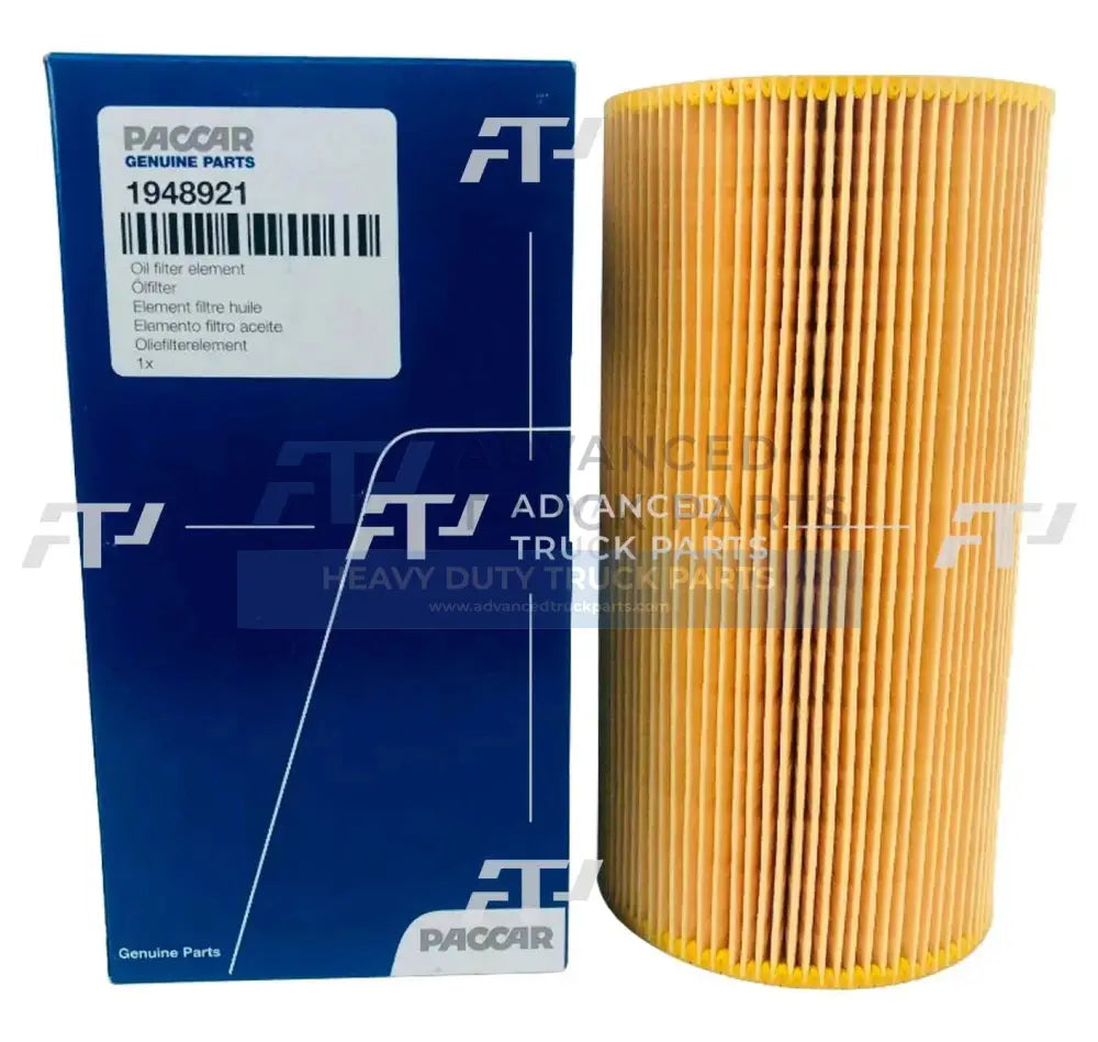 1948921Pe Genuine Paccar Oil Filter Element Set Of Eight 8
