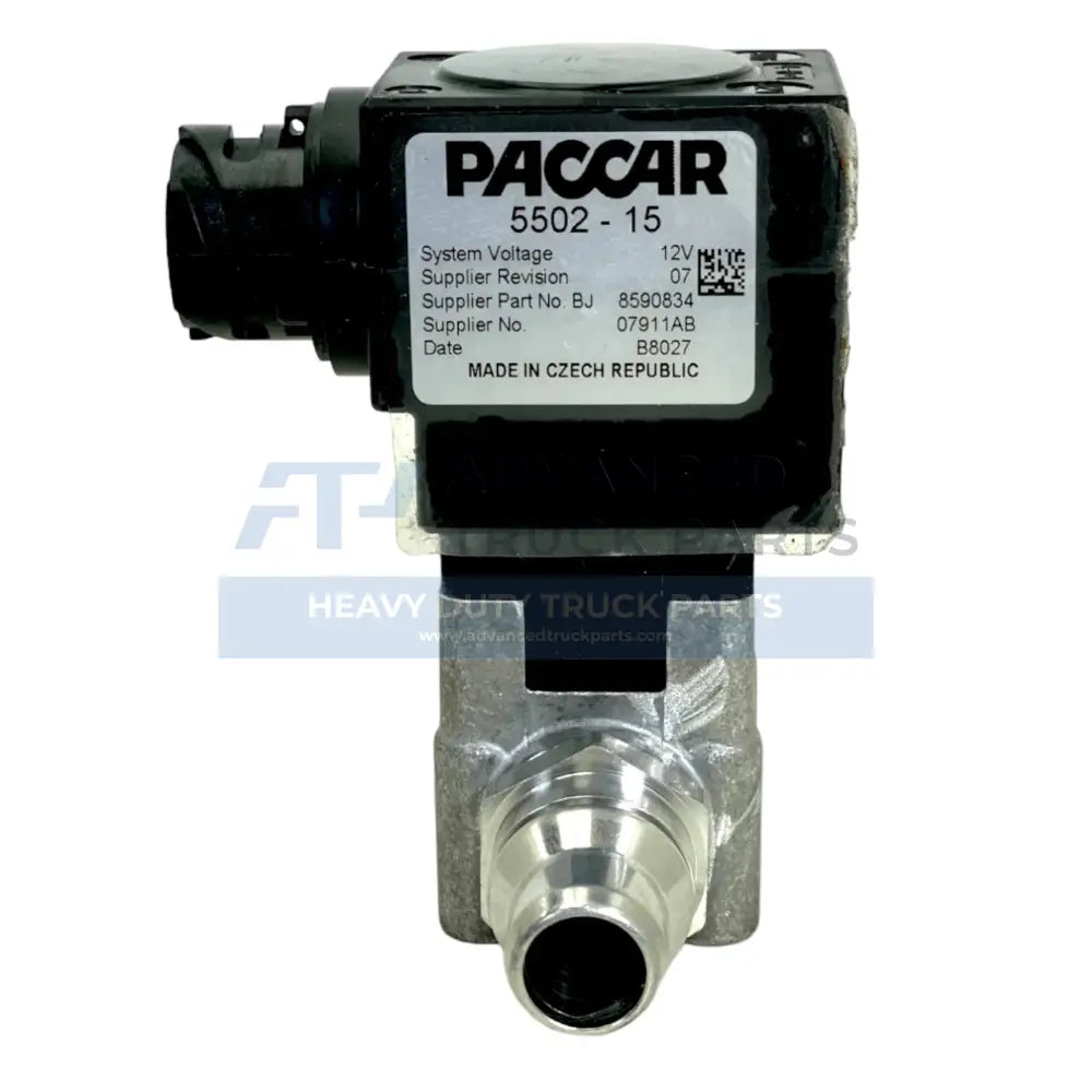 550215 Genuine Paccar Valve-Solenoid Def Coolant 2 Way