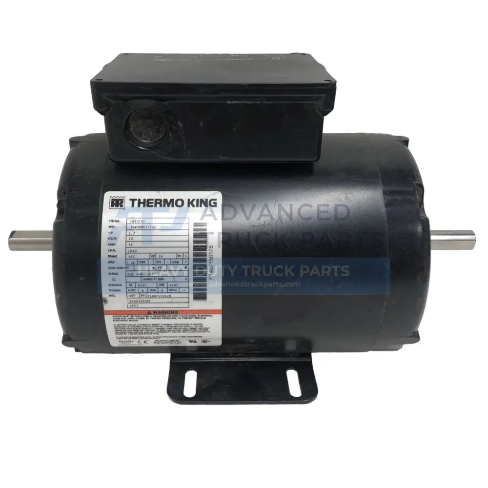 1040741 Genuine Thermo King Evaporator Motor Assembly