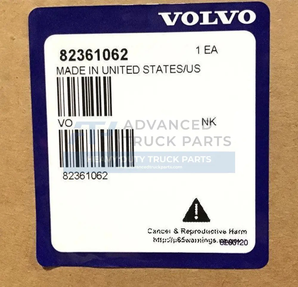 82361062 Genuine Volvo Air-Flow Deflector - Truck To Trailer