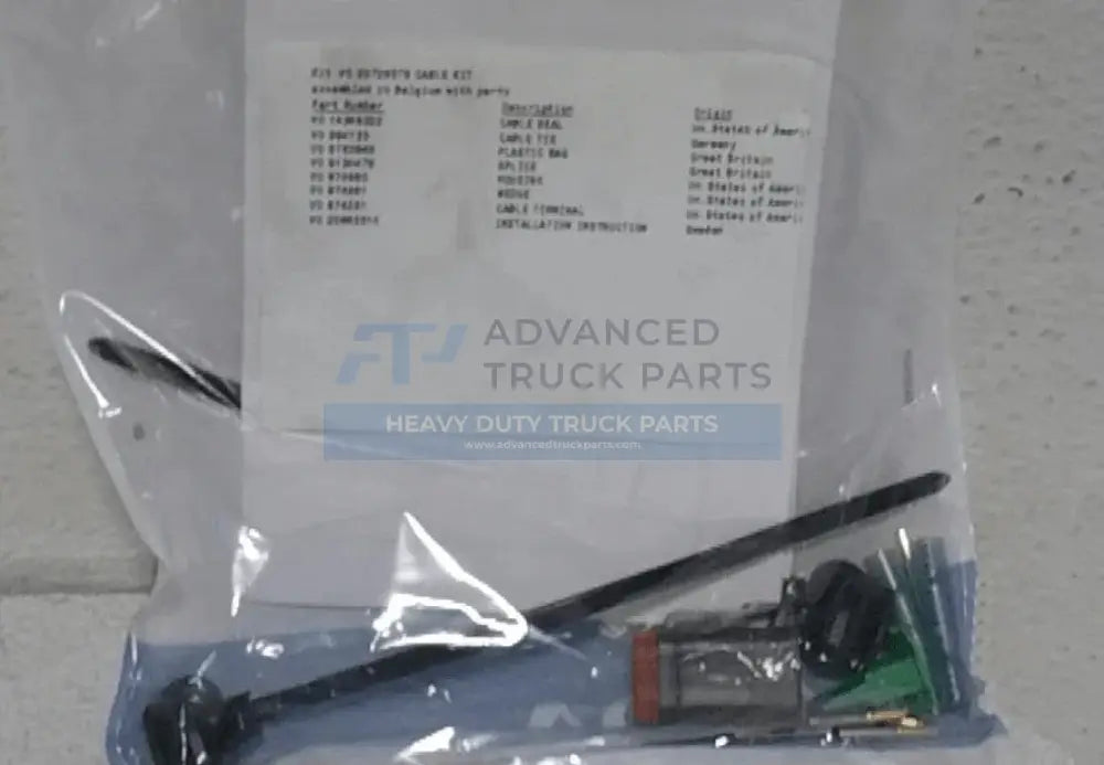 20729579 Genuine Volvo Cable Kit Accelerator Pedals - Truck To Trailer