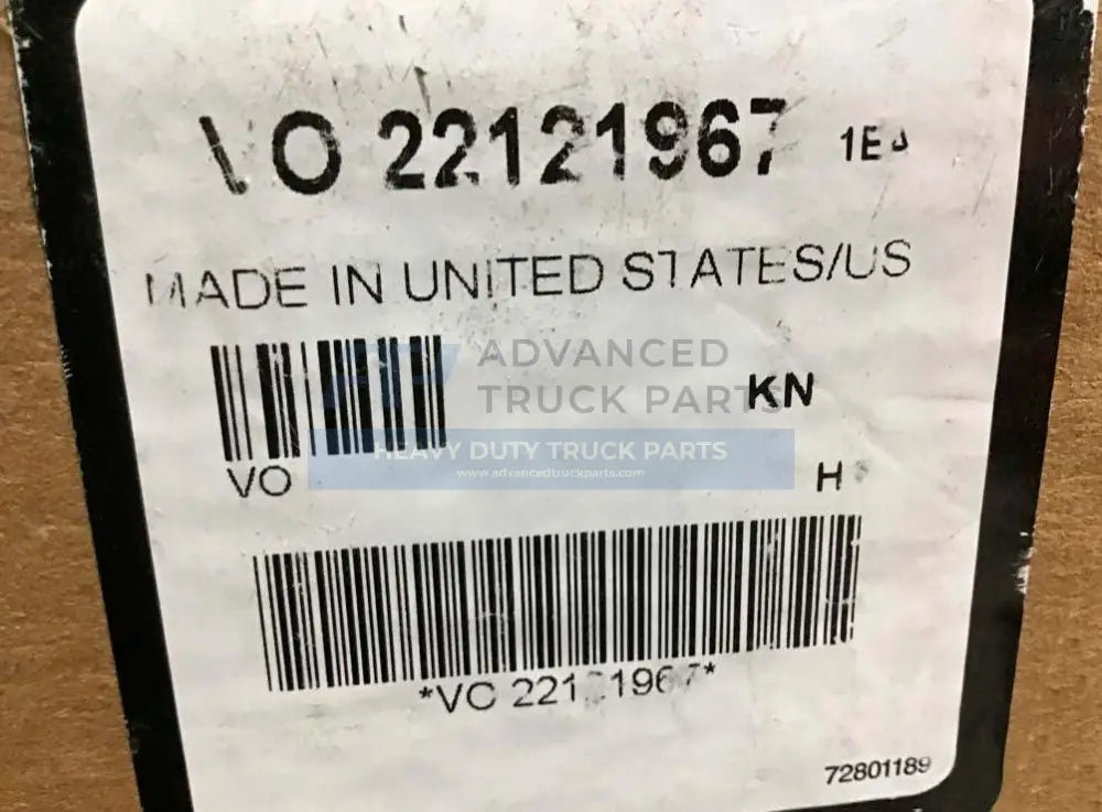 22121967 Genuine Volvo Charge Air Pipe - Truck To Trailer
