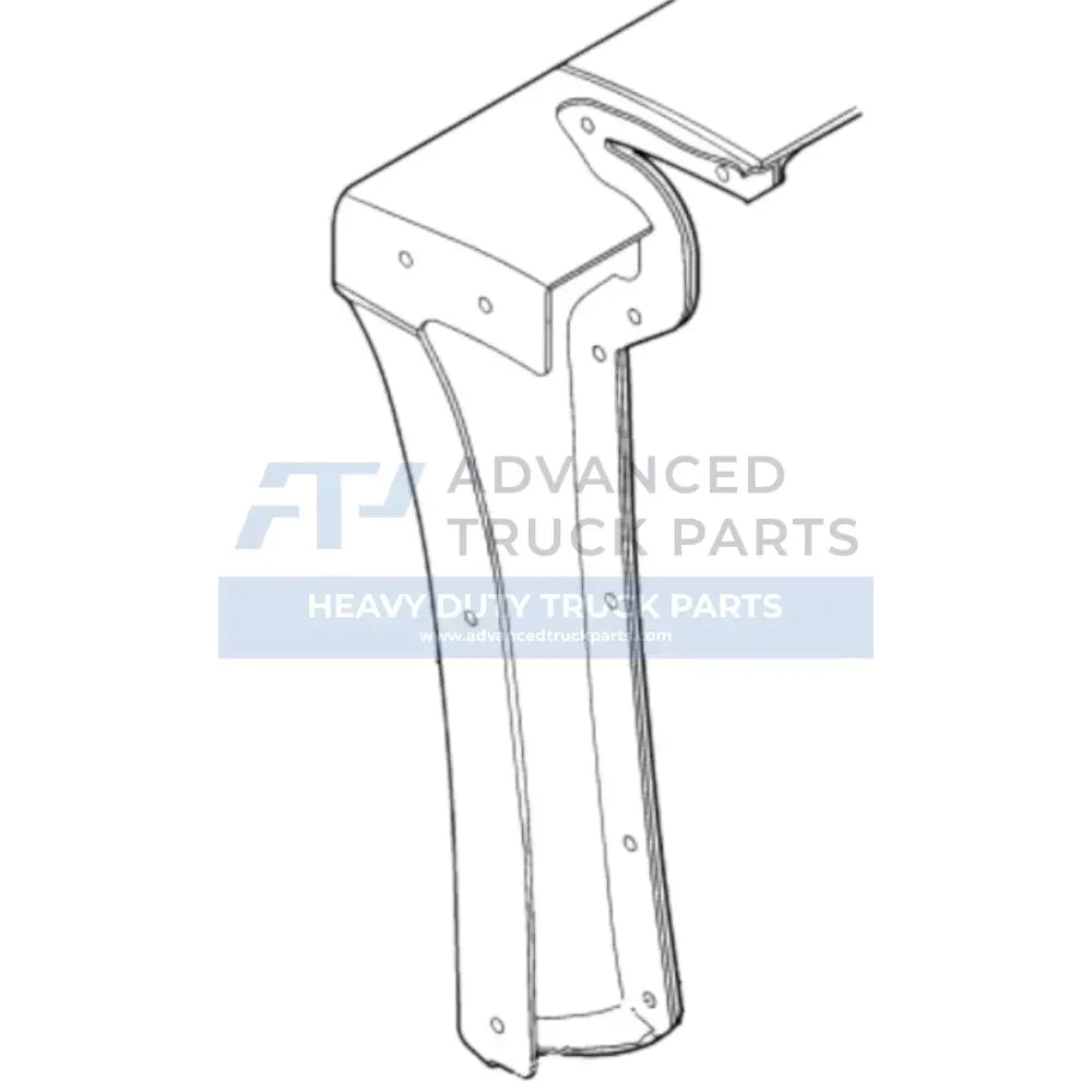 8080559 Genuine Volvo Chassis Fairing - Truck To Trailer