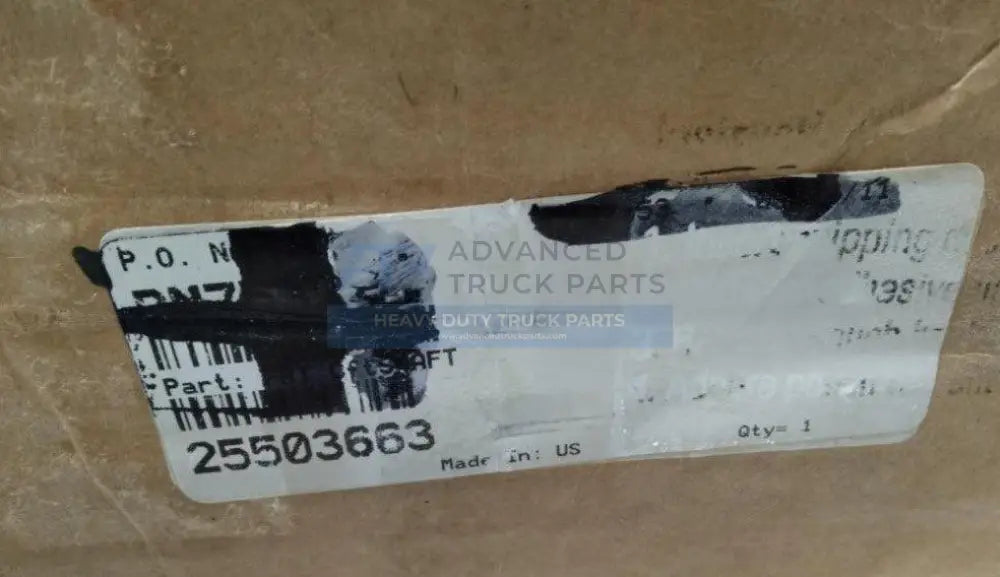 25503663 Genuine Volvo Countershaft - Truck To Trailer