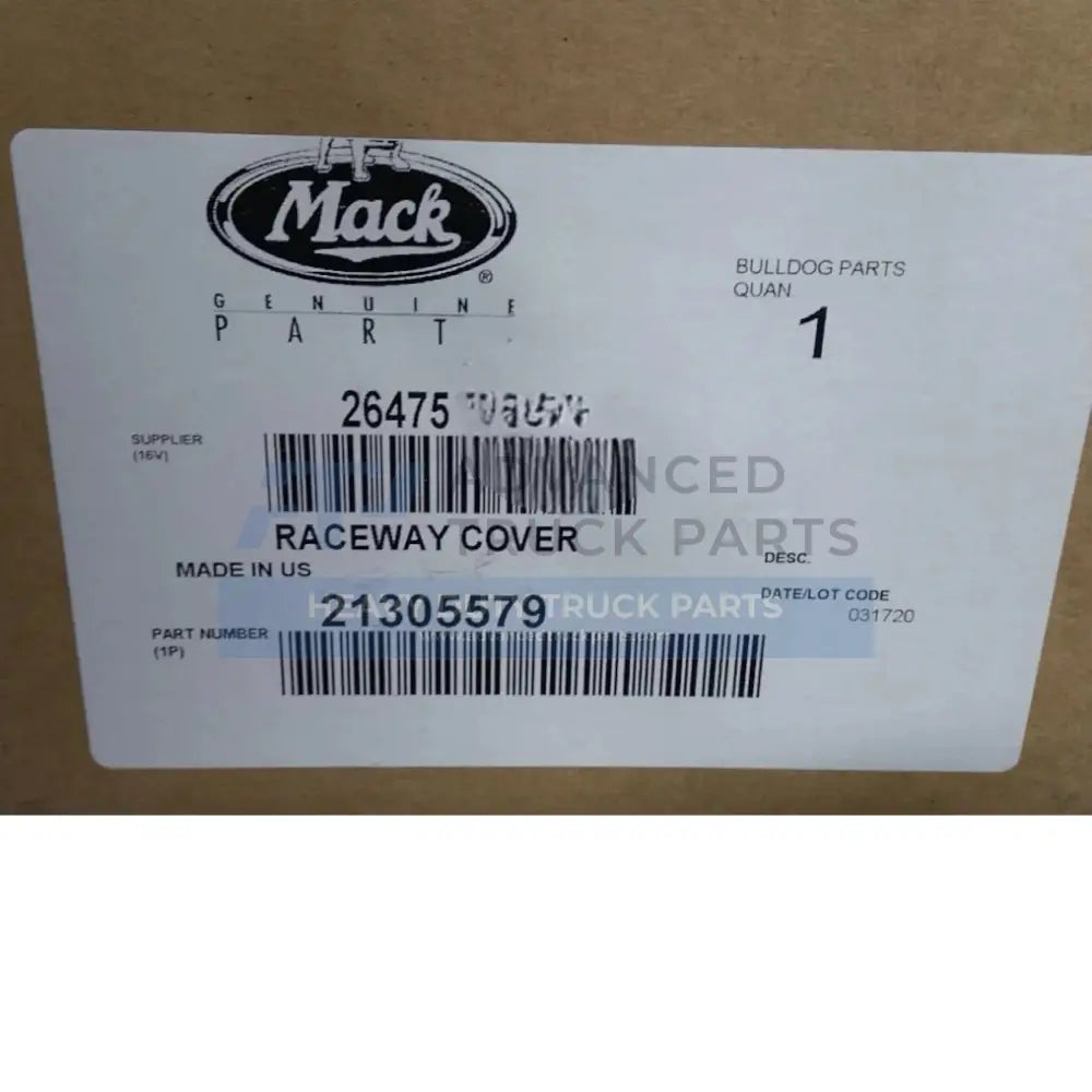 21305579 Genuine Volvo Cover - Truck To Trailer