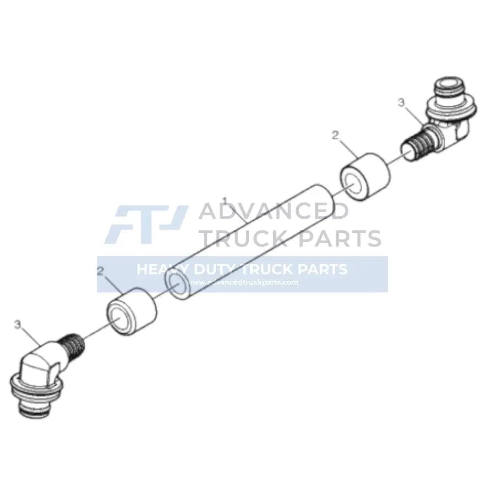21384863 Genuine Volvo Fuel Hose - Truck To Trailer
