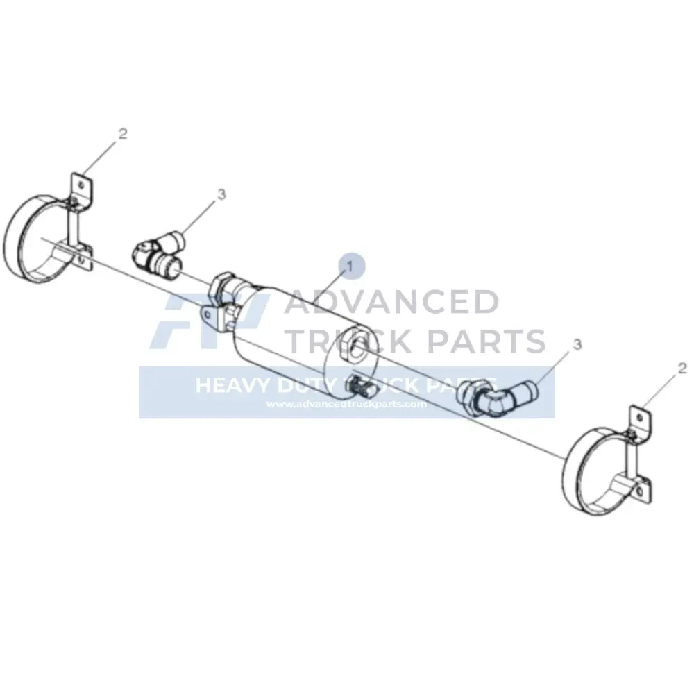 23800428 Genuine Volvo Heater - Truck To Trailer