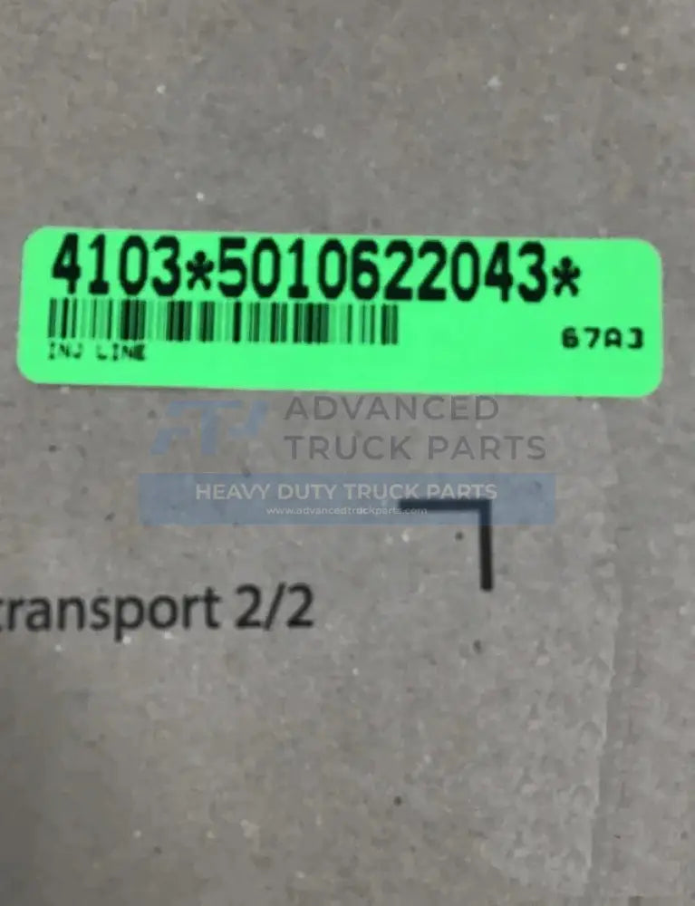 4103-5010622043 Genuine Volvo Inj Line - Truck To Trailer