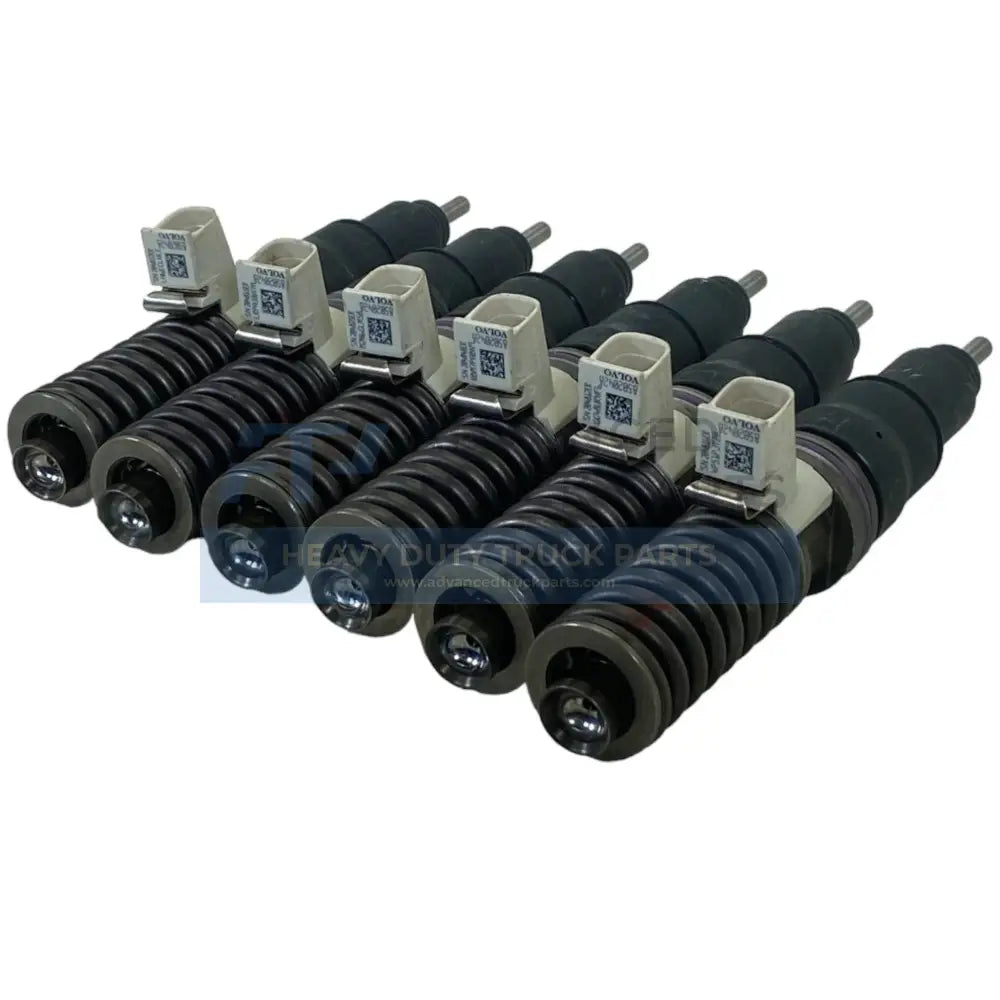 85144518 Genuine Volvo Injector Set Of Six 6 For Volvo D13 Mack Mp8