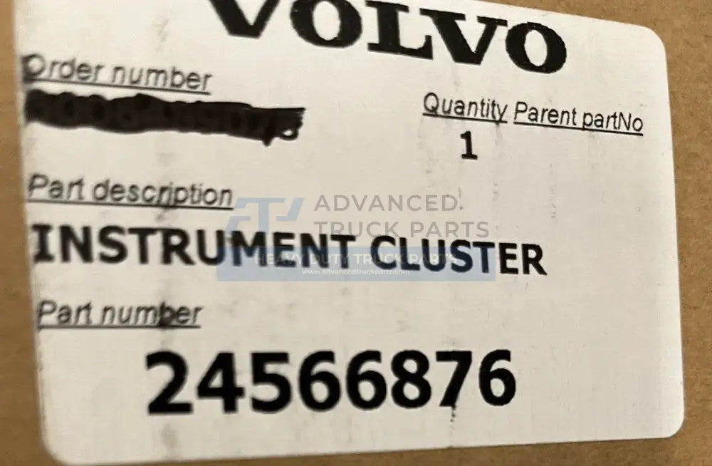 24566876 Genuine Volvo Instrument Cluster