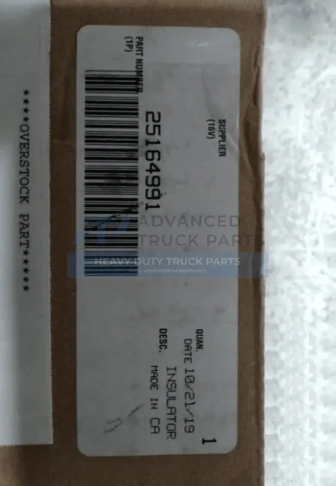 25164991 Genuine Volvo Insulator - Truck To Trailer