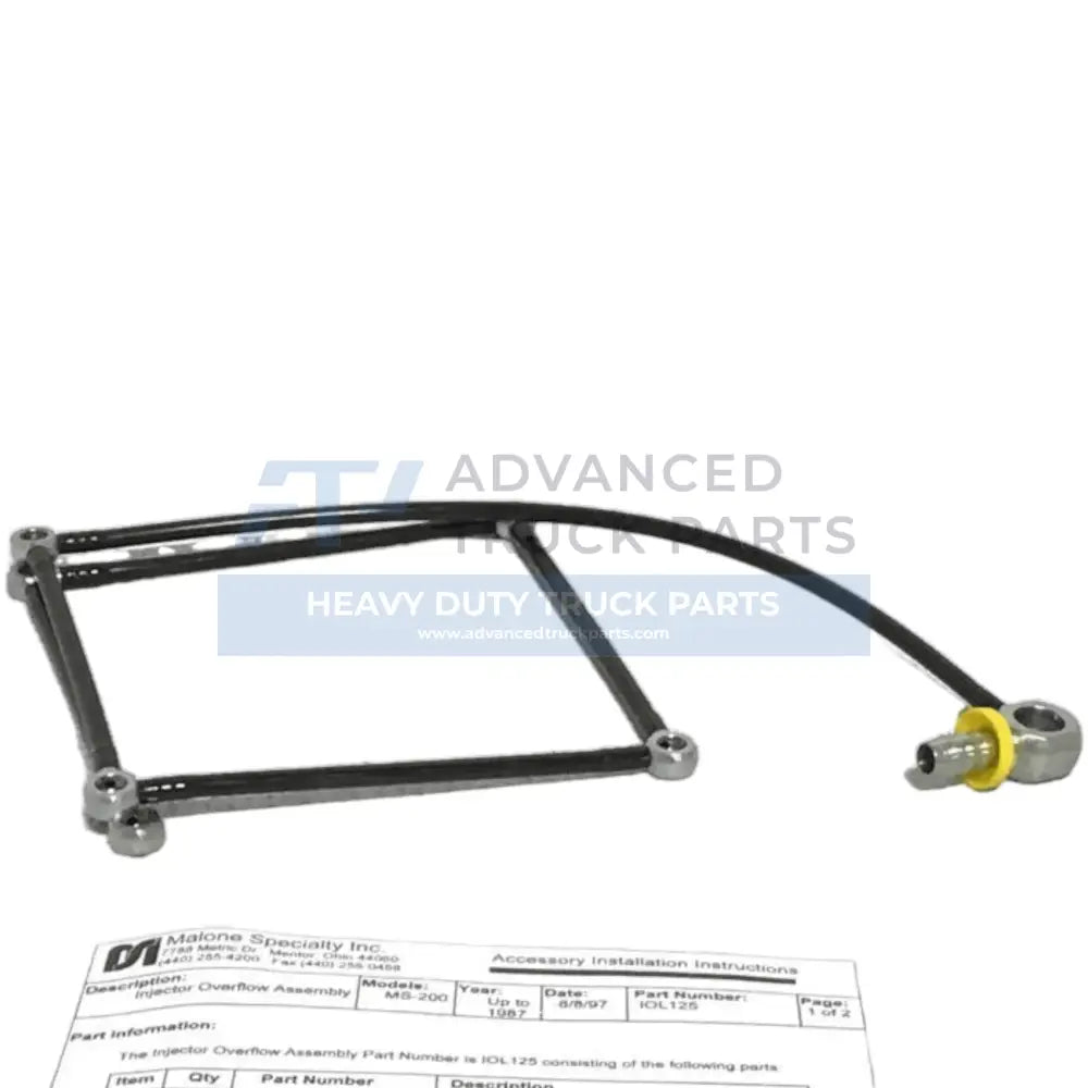 1690-IOL125 Genuine Volvo Kit Return Line - Truck To Trailer