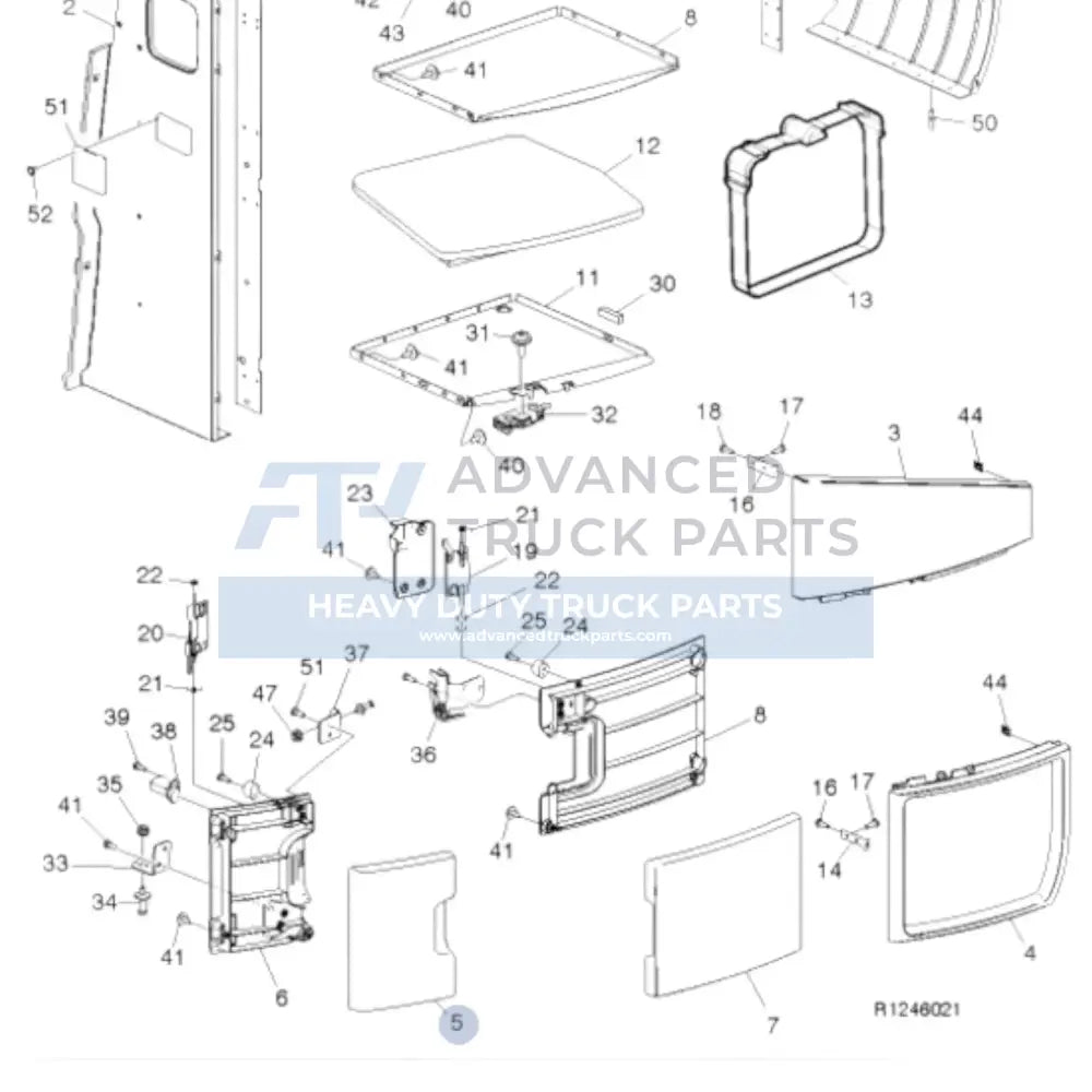 21618359 Genuine Volvo/Mack Door Panel - Truck To Trailer